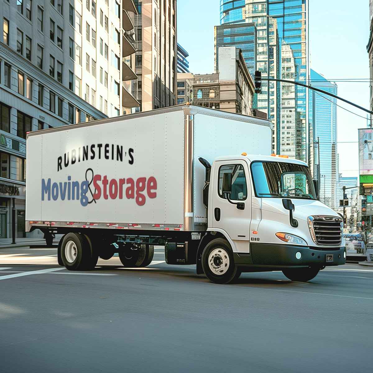Rubinstein's Moving & Storage logo (RM&)