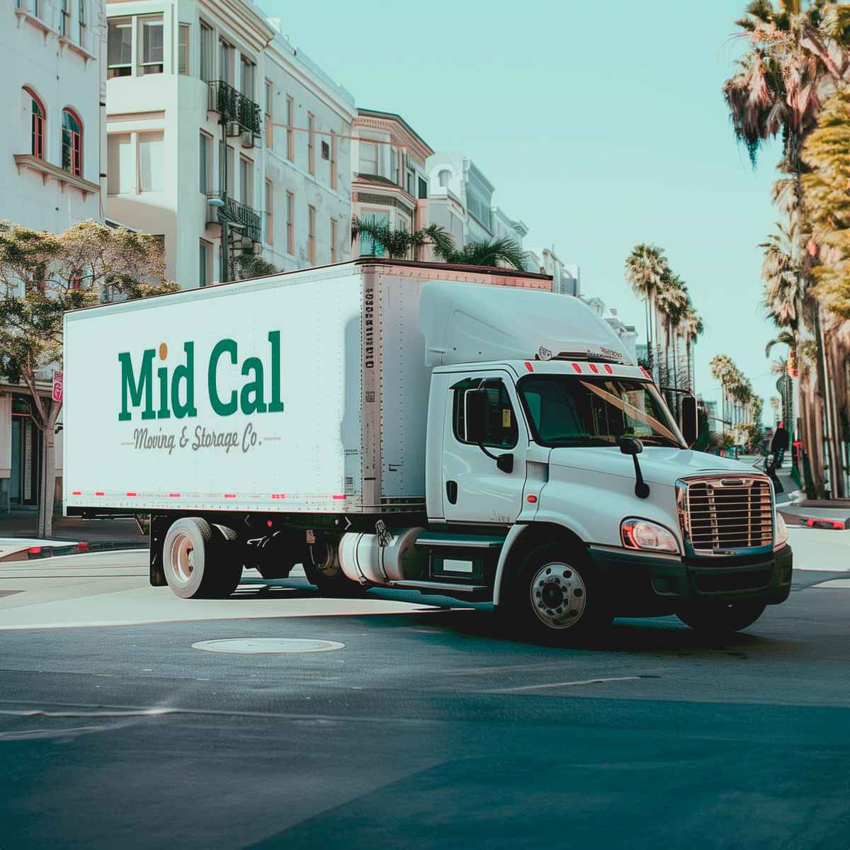 Mid Cal Moving & Storage Co. logo (MCM)