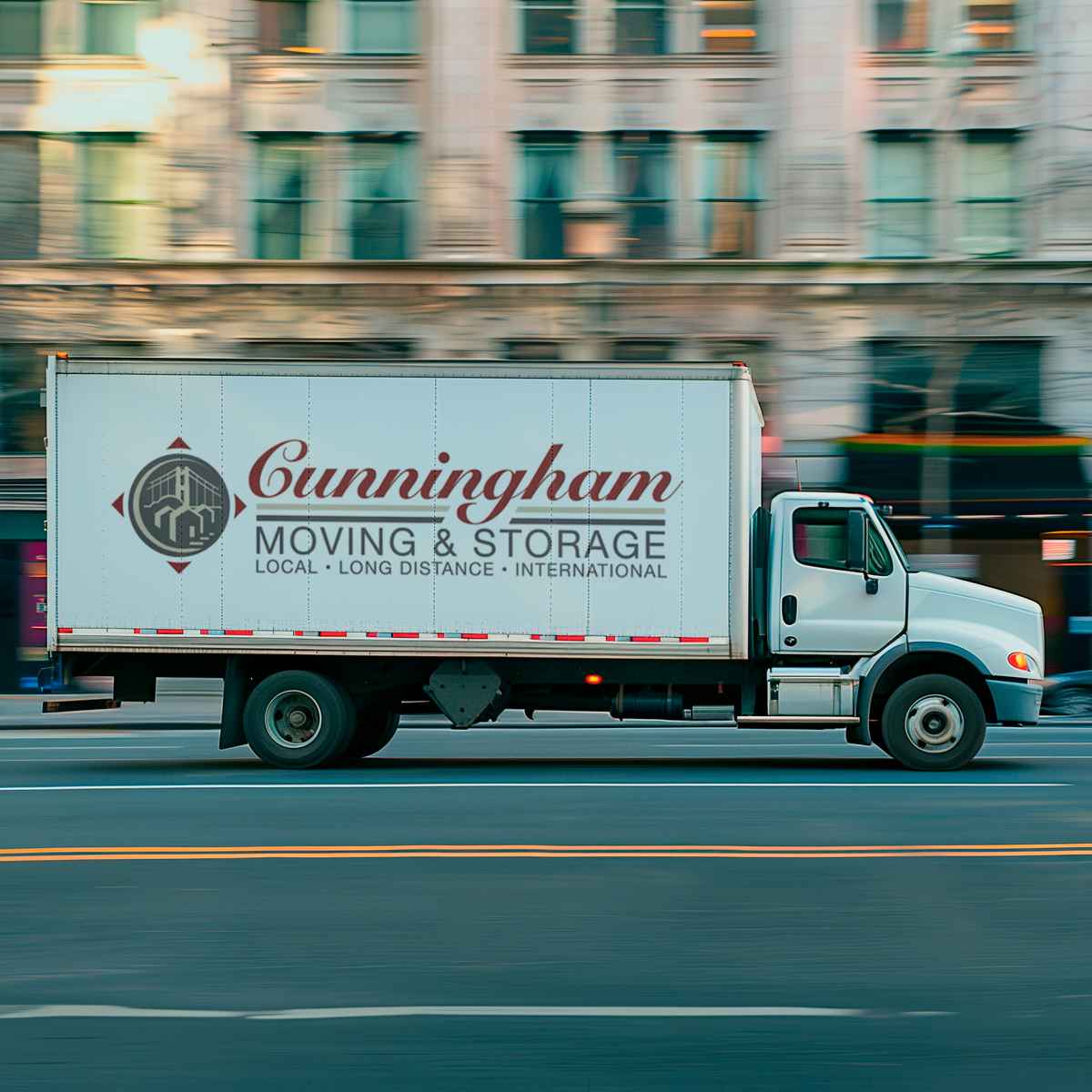 Cunningham Moving & Storage logo (CM&)
