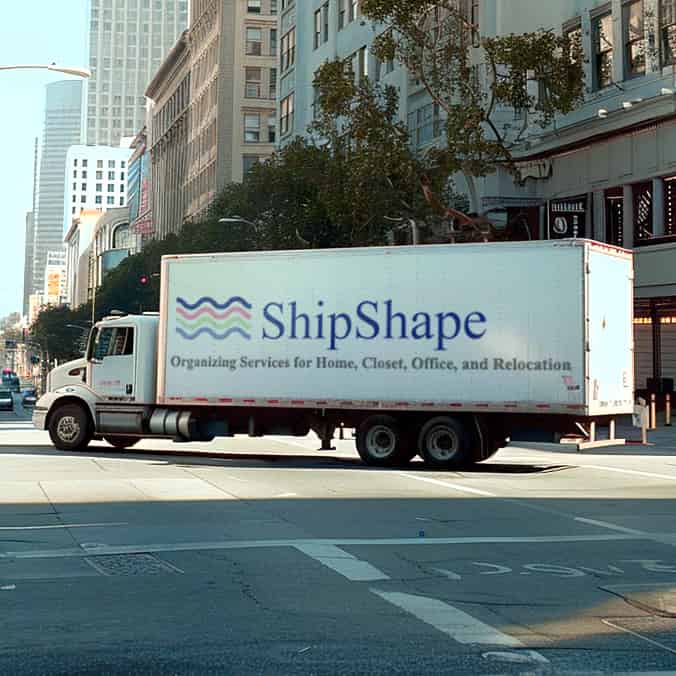 Ship Shape Moving logo (SSM)