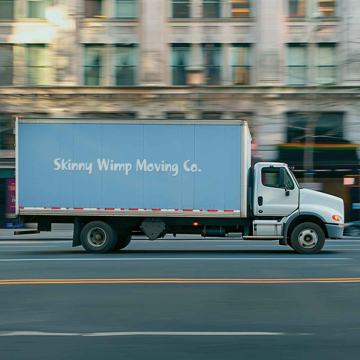 Skinny Wimp Moving Houston logo (SWM)