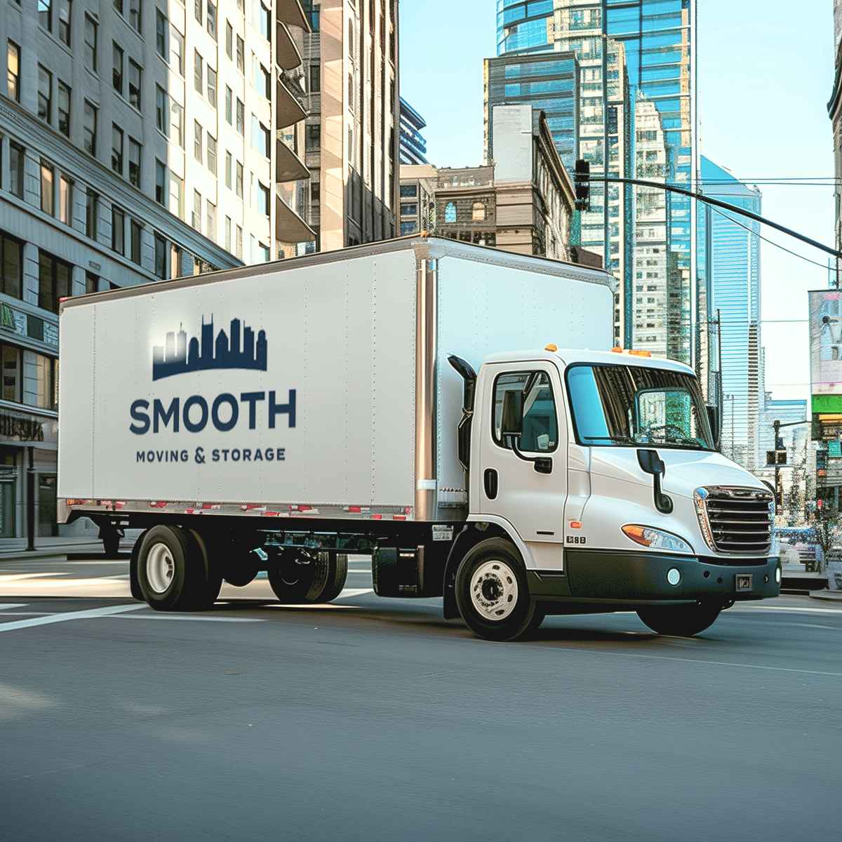 Smooth Moving & Storage logo (SM&)