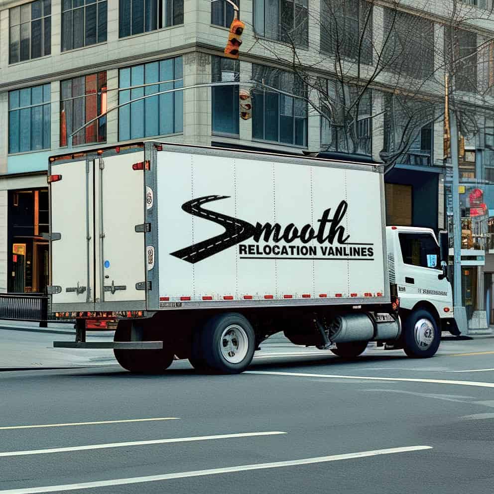 Smooth Relocation Vanlines logo (SRV)