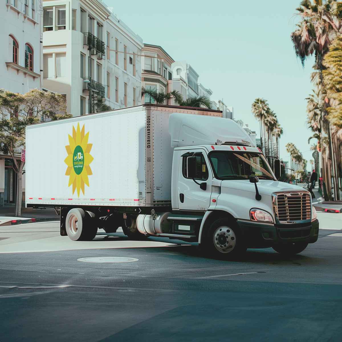 Sunflower Moving Storage logo (SMS)