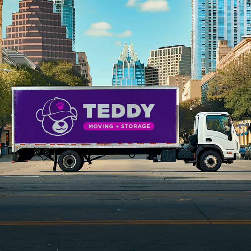 Teddy Moving & Storage logo (TM&)