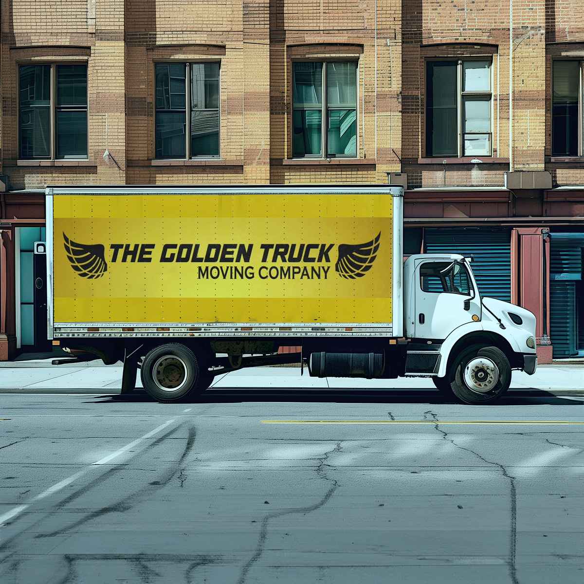 The Golden Truck Moving logo (TGT)