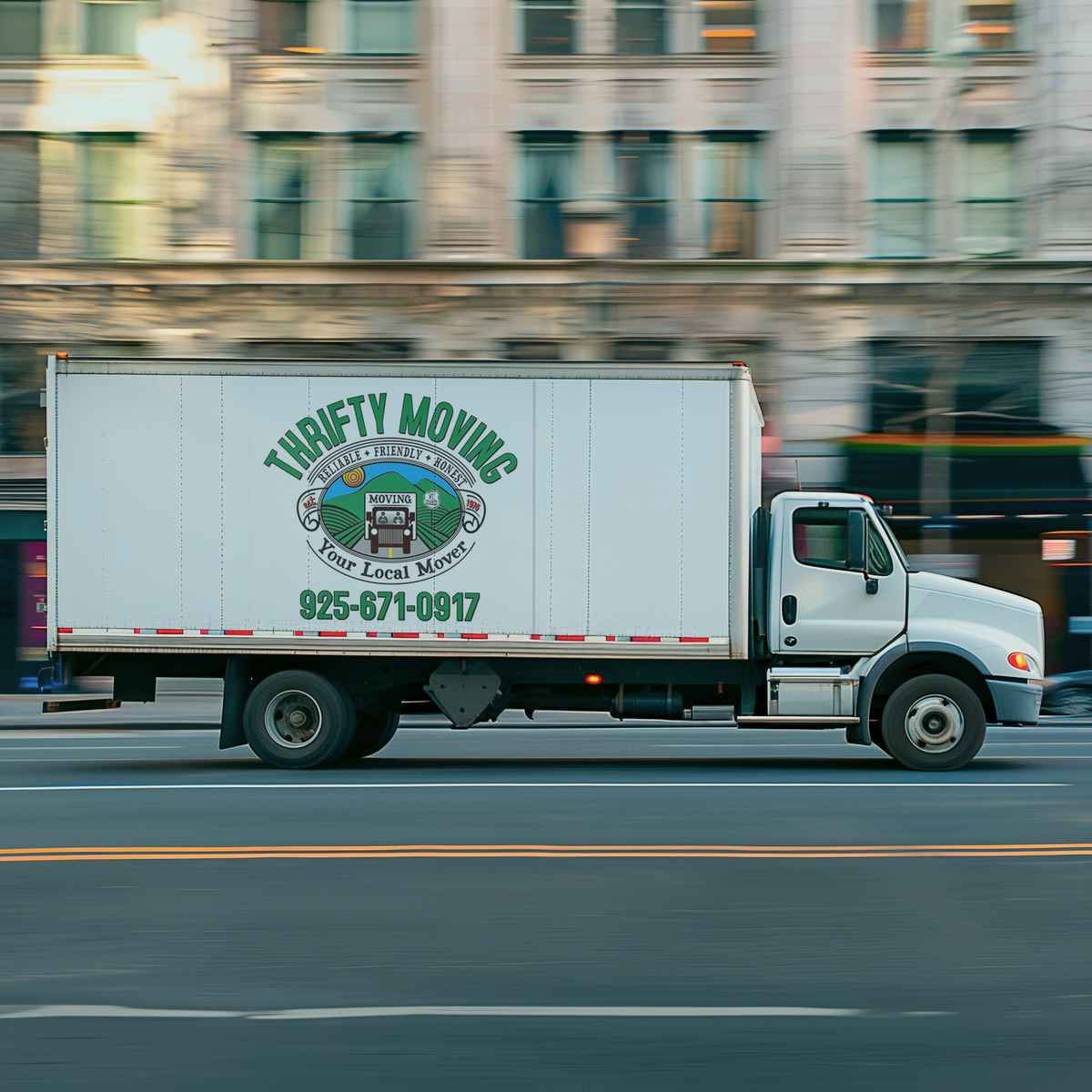 Thrifty Movers logo (TM)