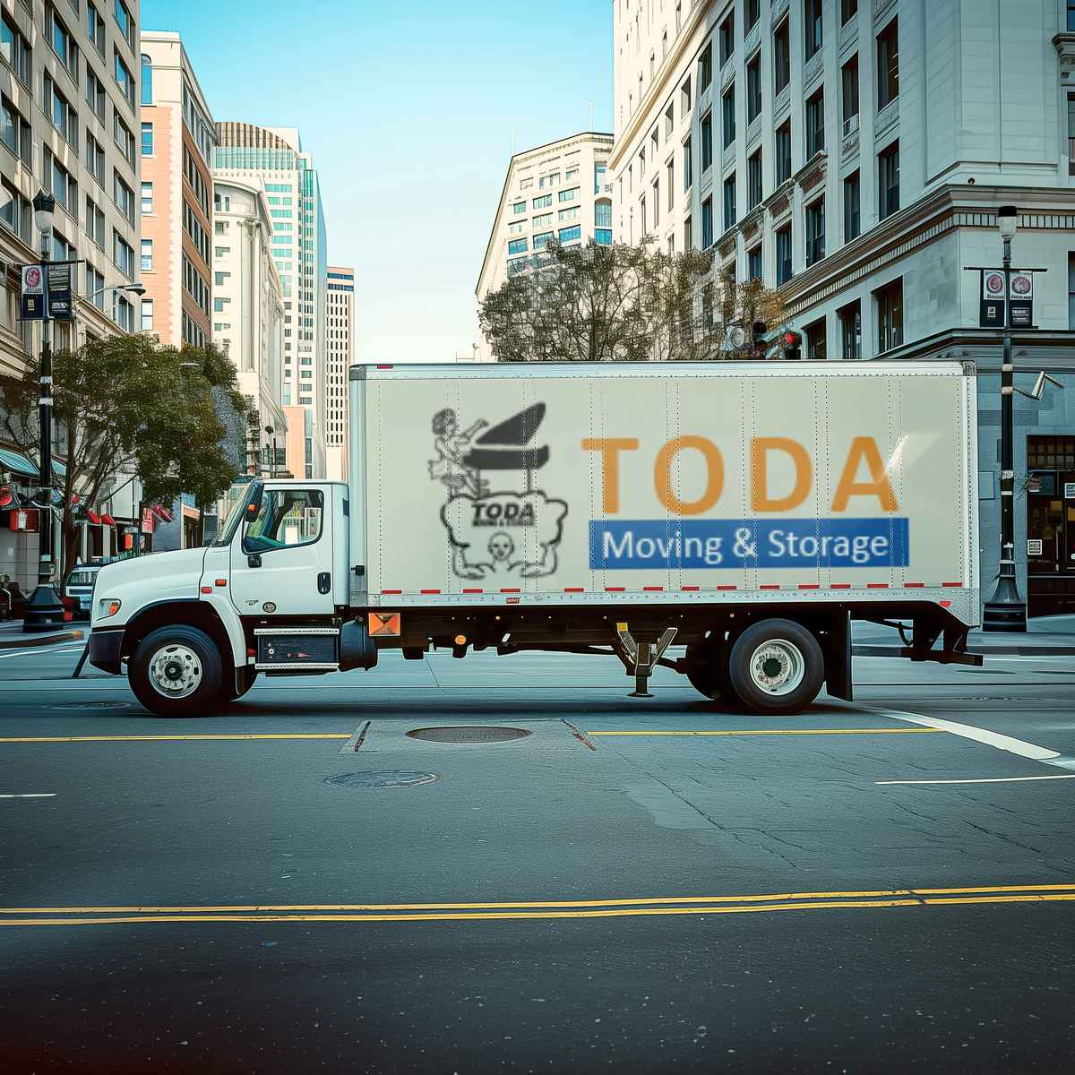 Toda Moving Storage logo (TMS)
