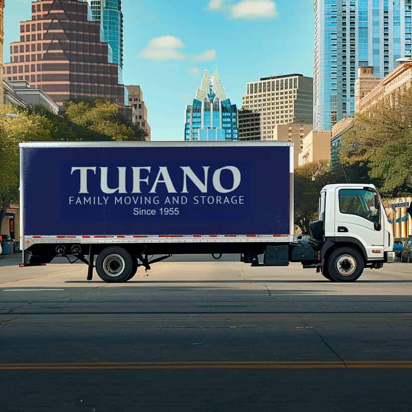 Tufano Family Moving Trucking logo (TFM)
