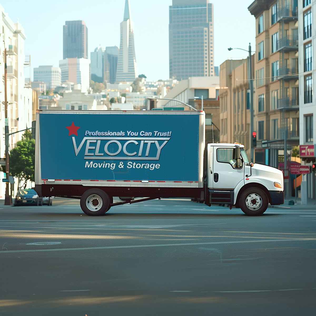 Velocity Moving & Storage logo (VM&)