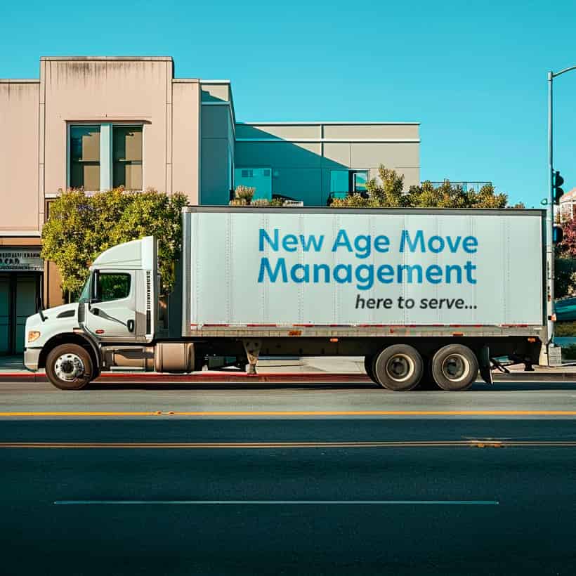 New Age Move Management logo (NAM)