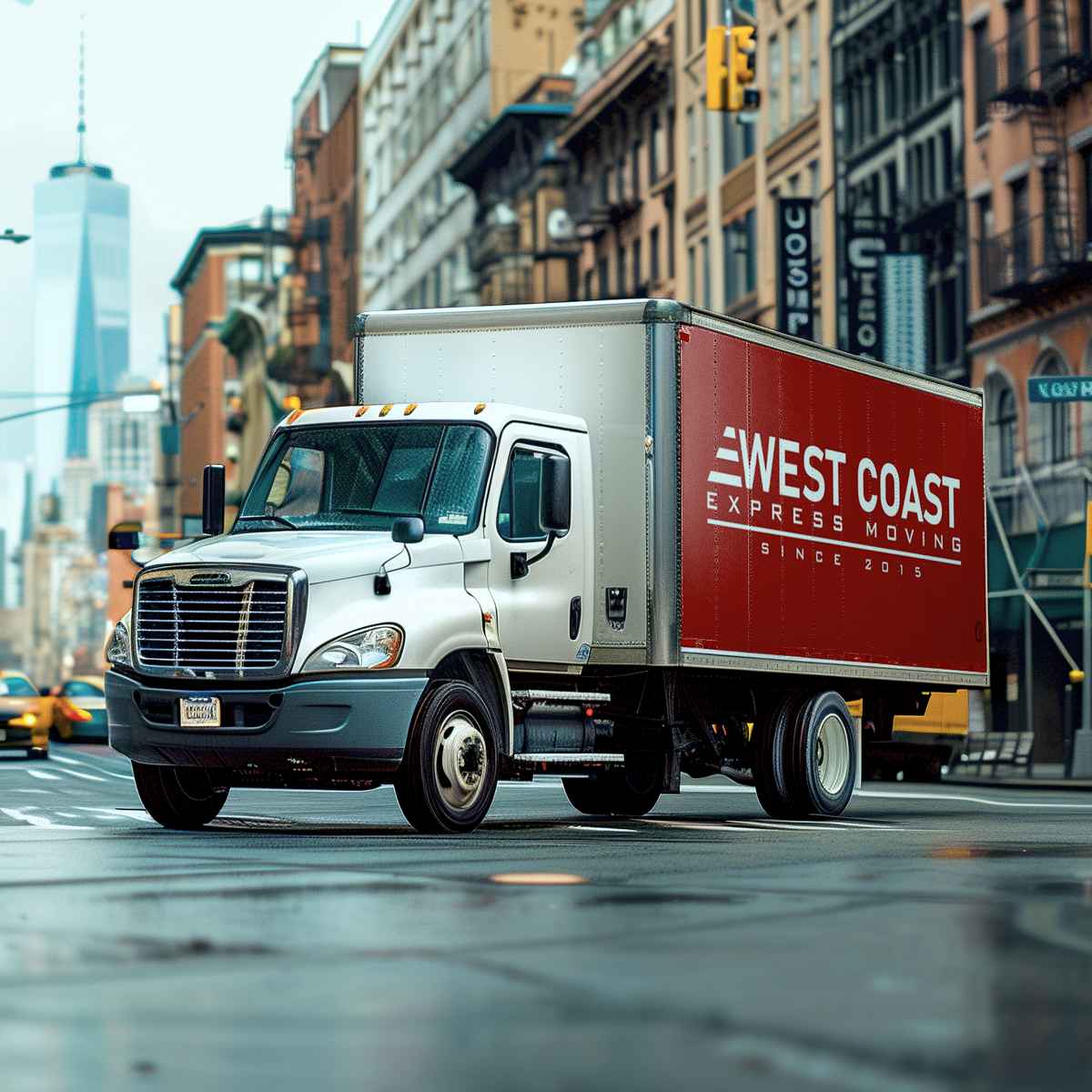 West Coast Express Moving logo (WCE)