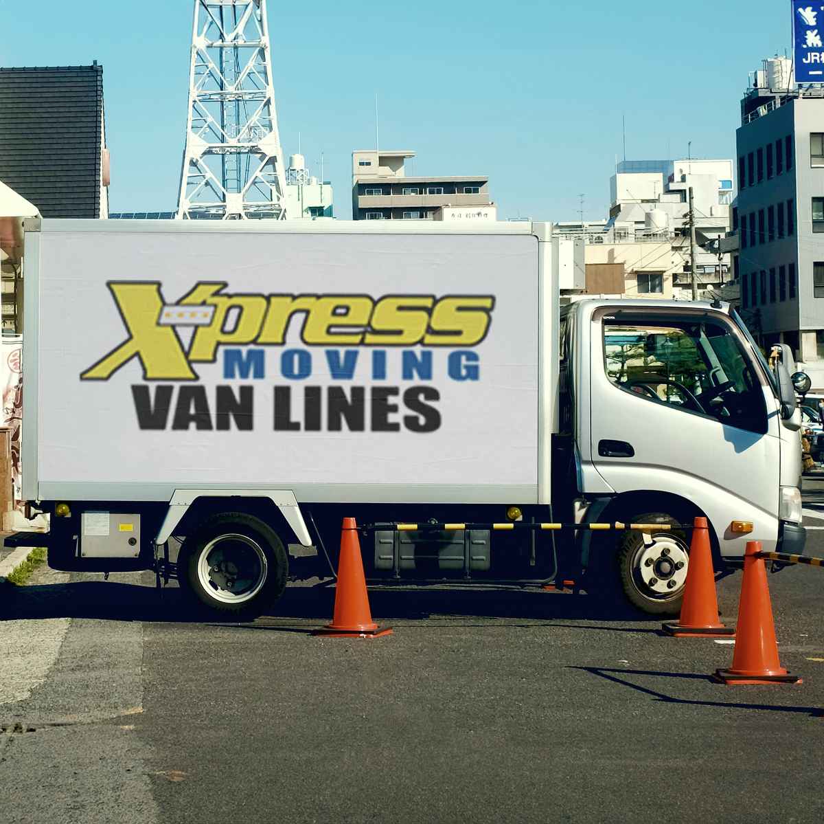 X-press Moving Van Lines logo (XMV)