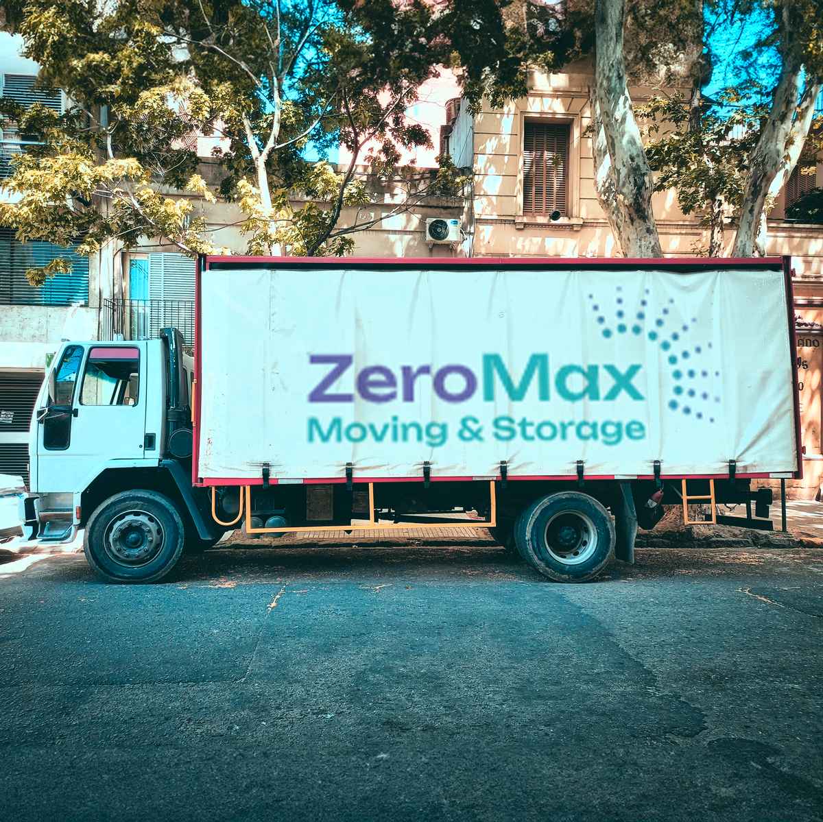Zeromax Moving and Storage logo (ZMA)
