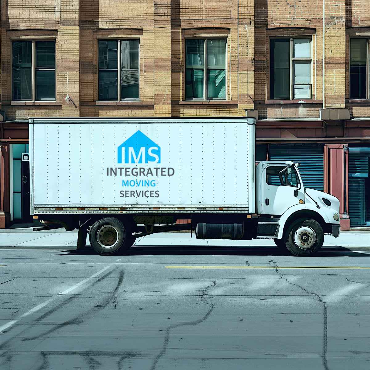 Integrated Moving Services logo