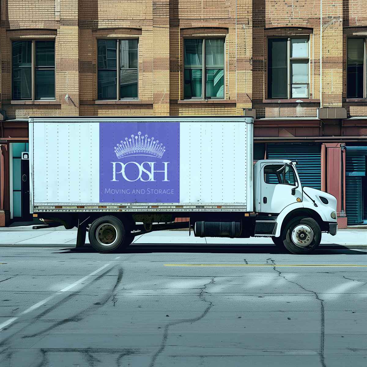 Posh Moving and Storage logo