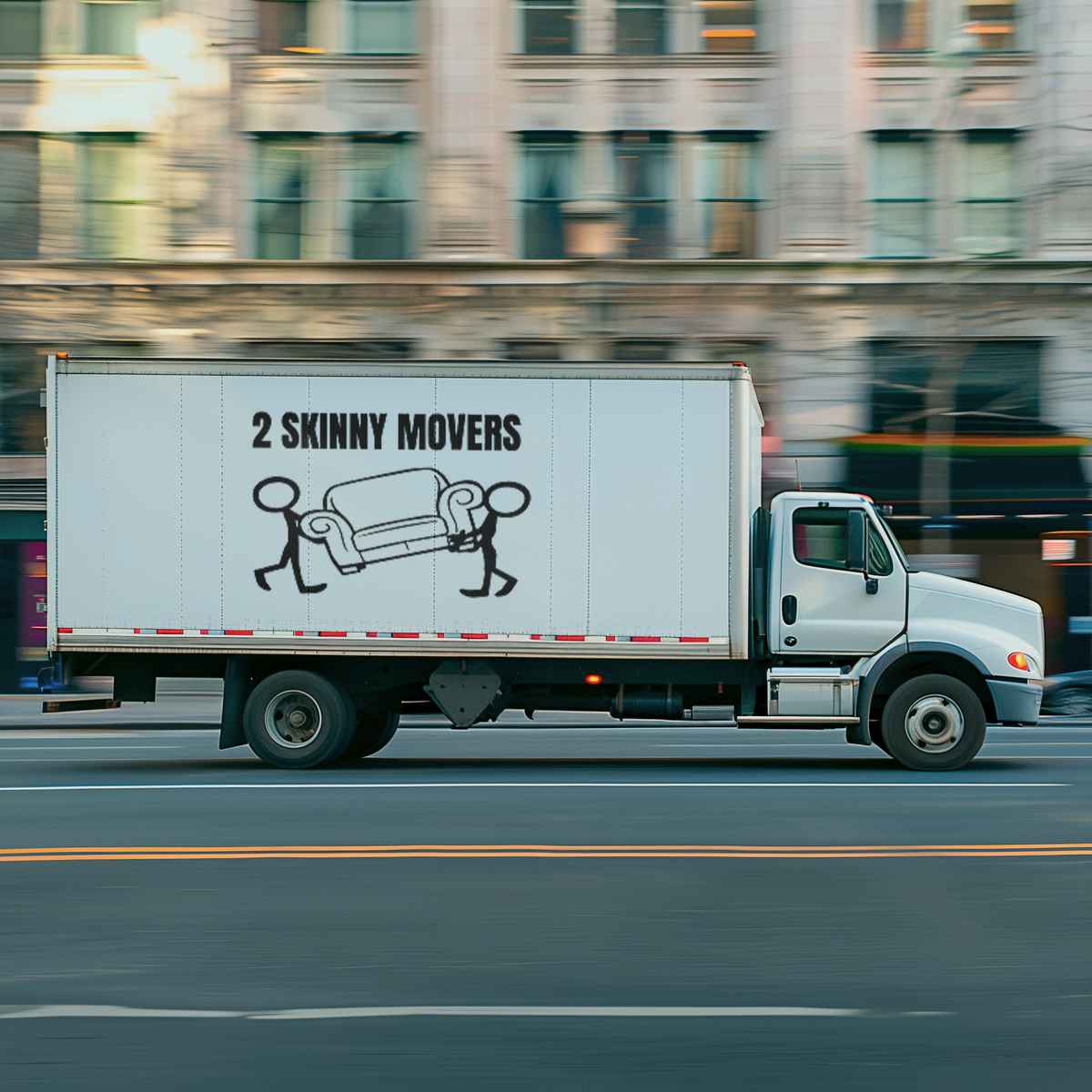 2 Skinny Movers logo