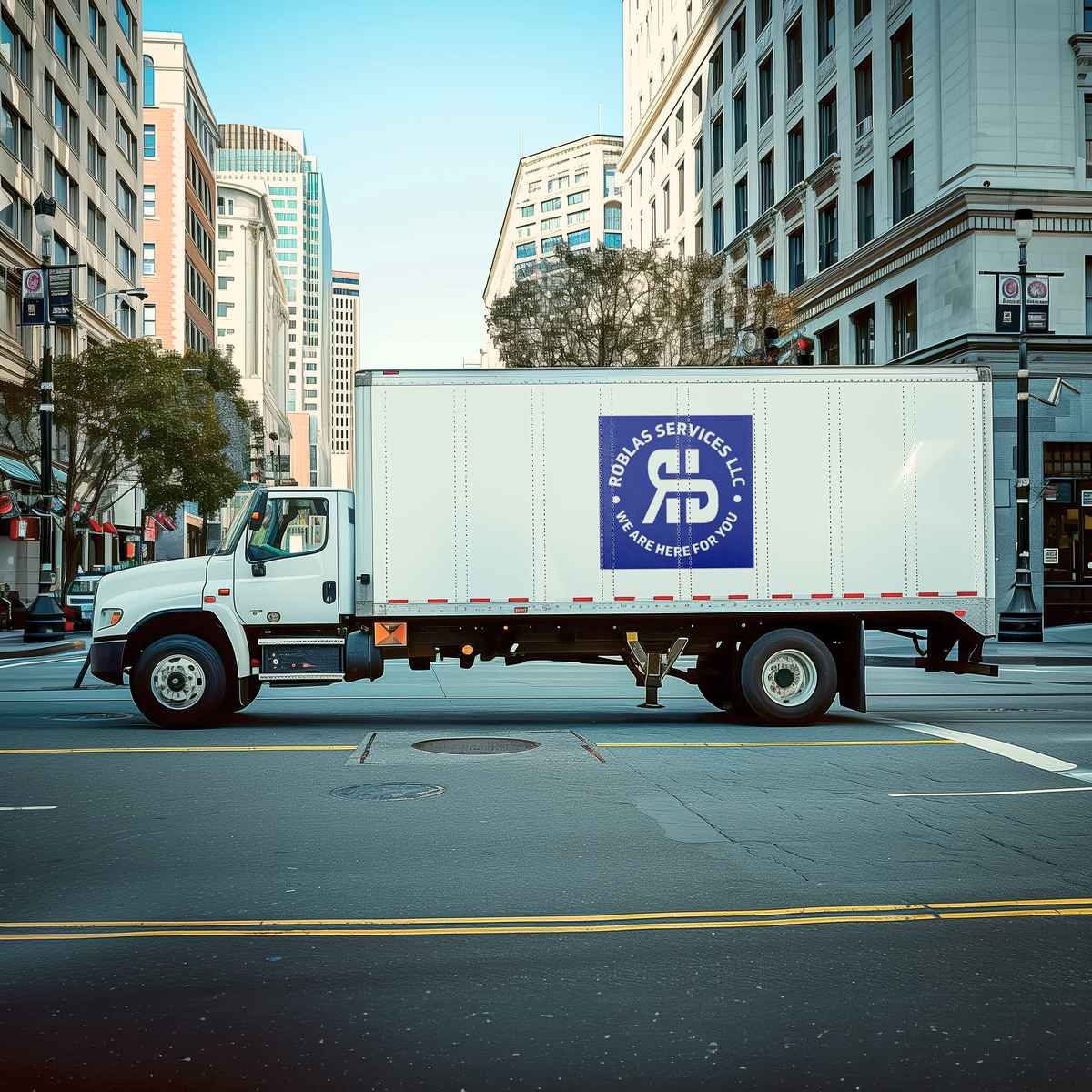 Roblas Moving Services logo