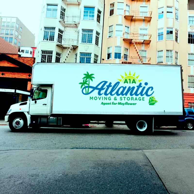 A1A Atlantic Moving & Storage logo