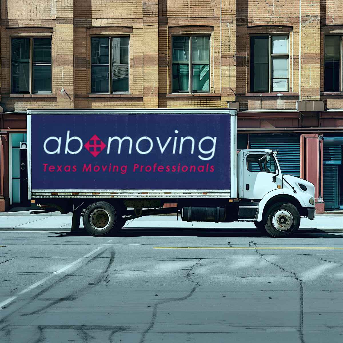 AB Moving logo