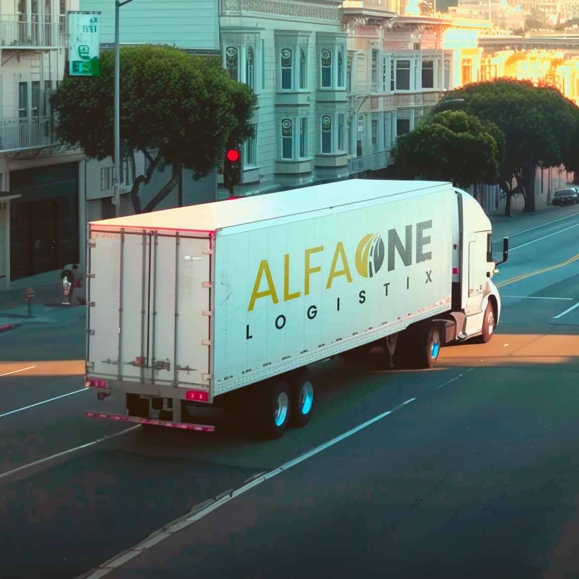 Alfa One Logistix logo