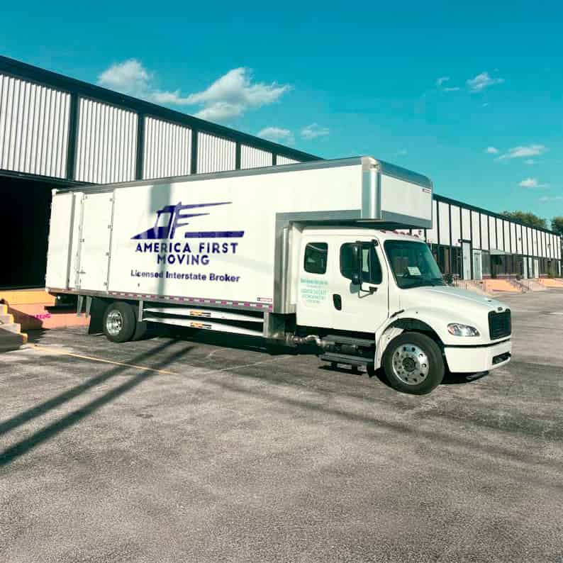 America First Moving logo