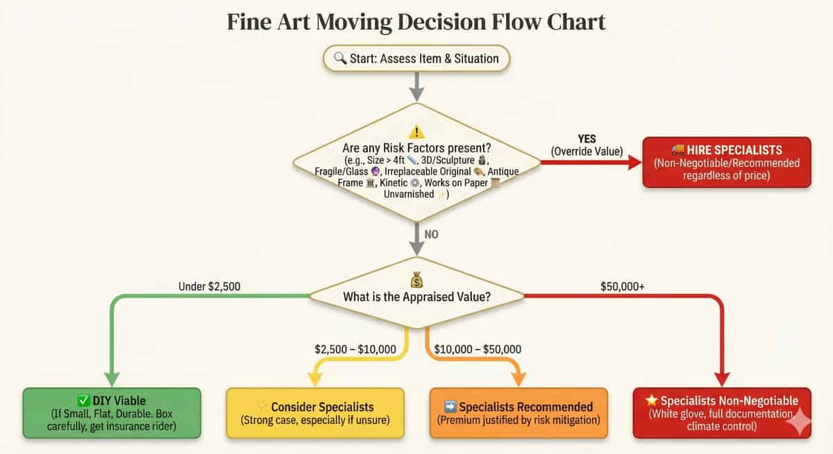 decision flow chart