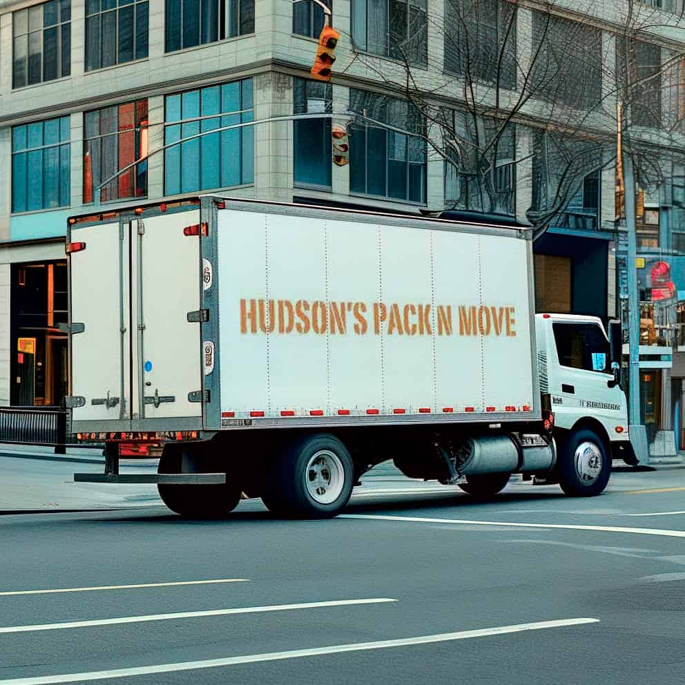 Hudson's Pack N Move logo