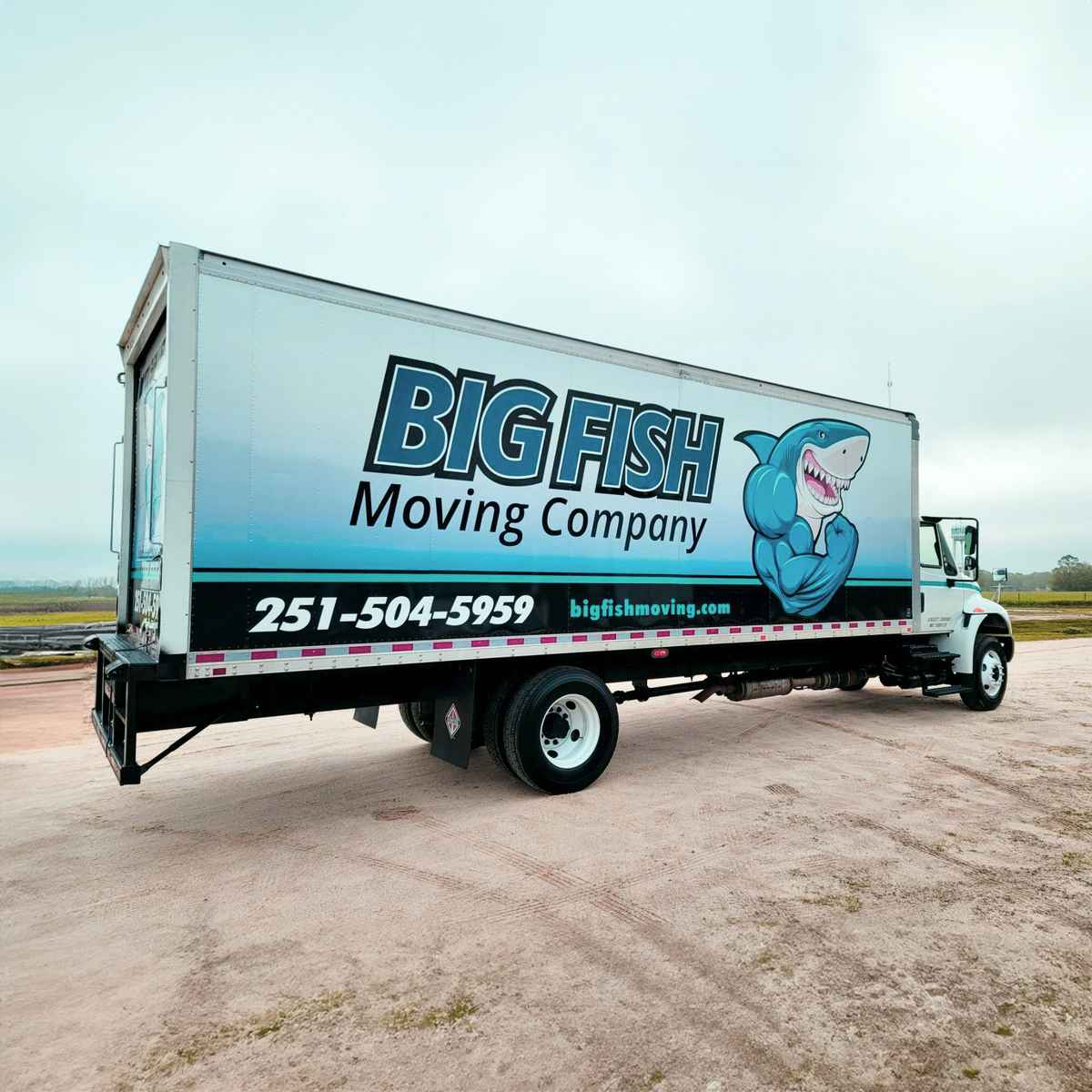 Big Fish Moving Company logo