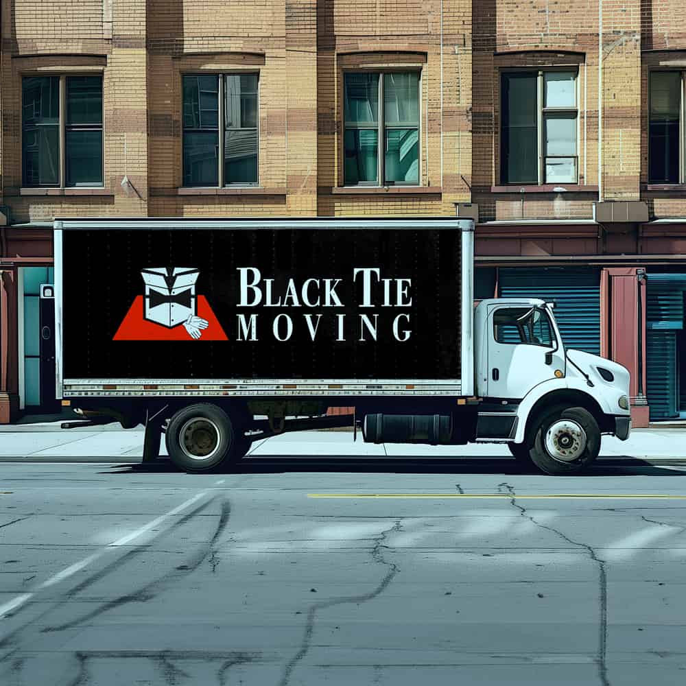 Black Tie Moving logo