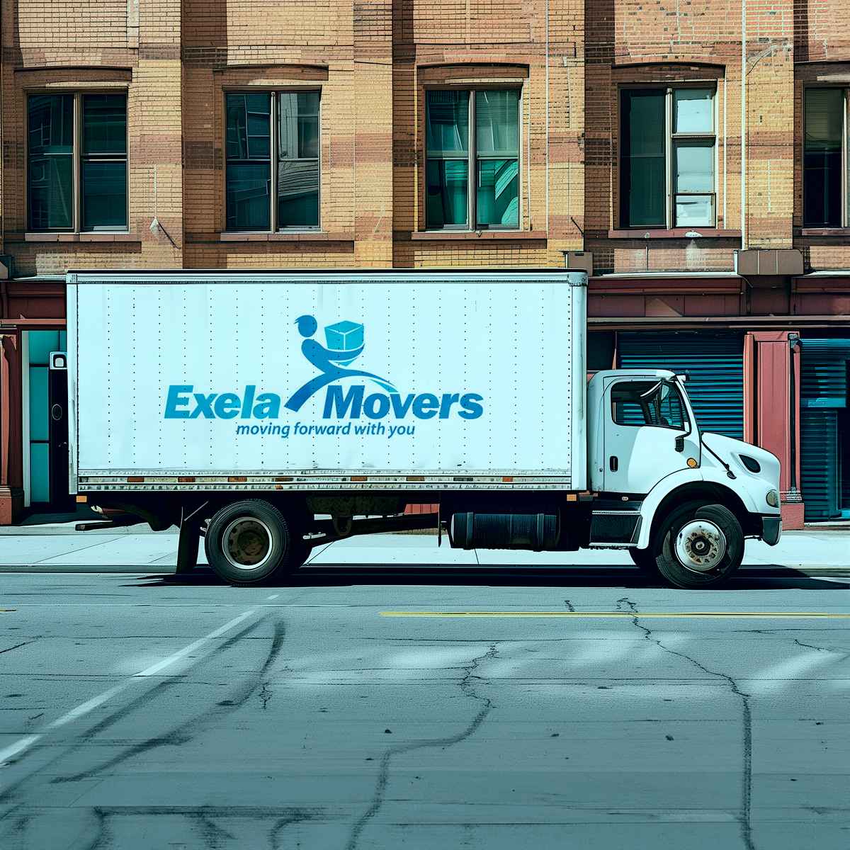 Exela Movers logo