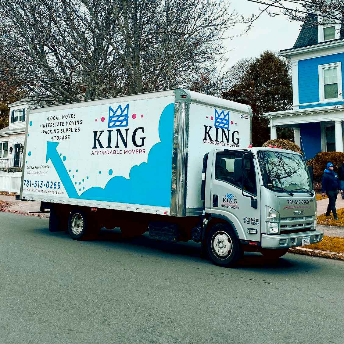 King Affordable Movers, Inc. logo