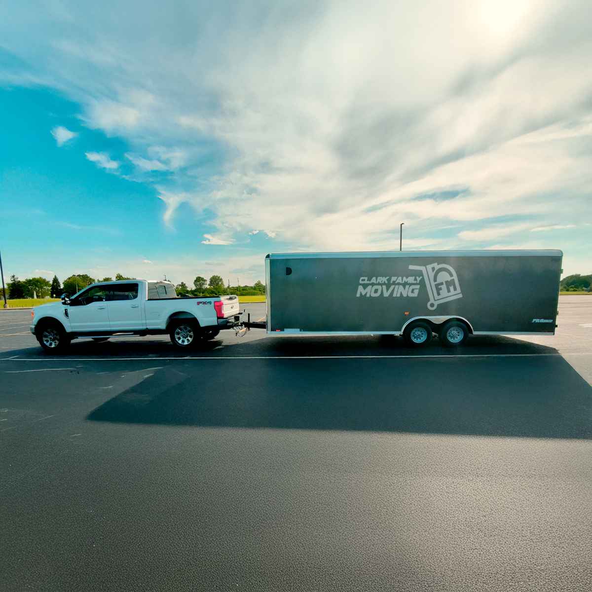 Clark Family Moving logo