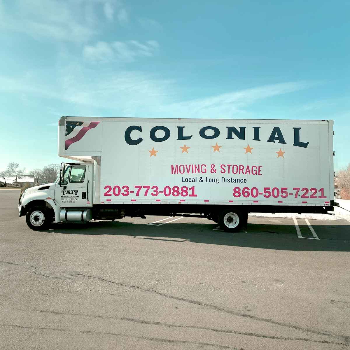 Colonial Moving & Storage logo