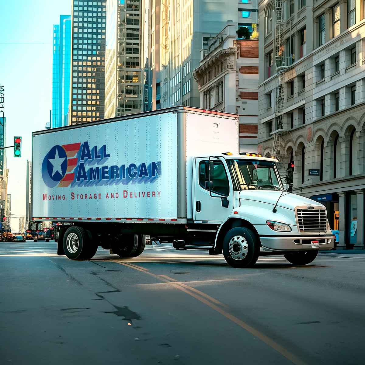 All American Moving, Storage And Delivery logo