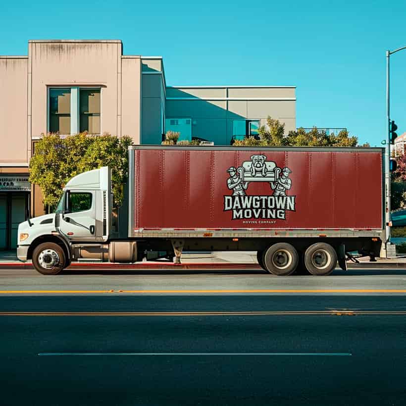 Dawgtown Moving logo