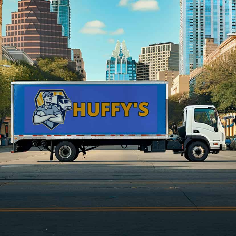Huffys Movers logo