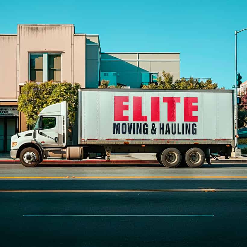 Elite Moving and Hauling logo