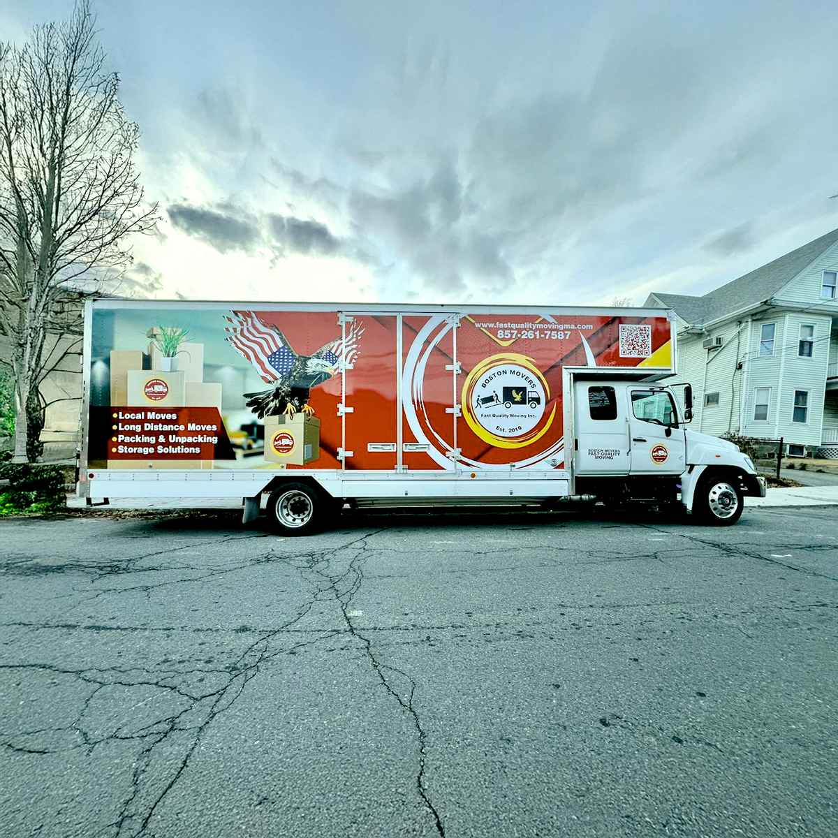 Fast Quality Moving logo