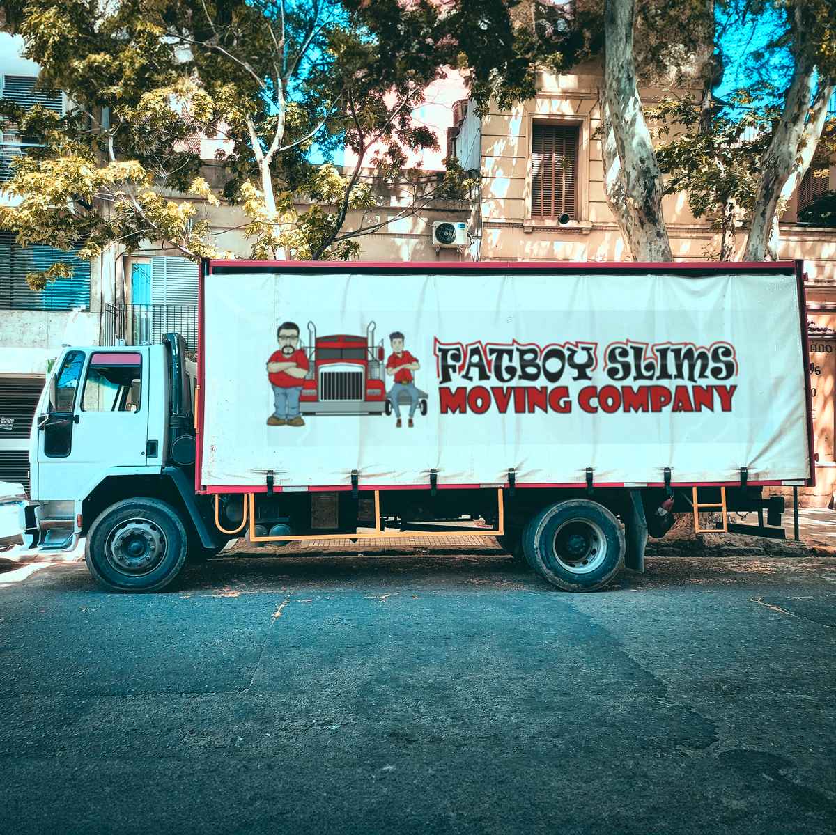 Fatboy Slims Moving logo