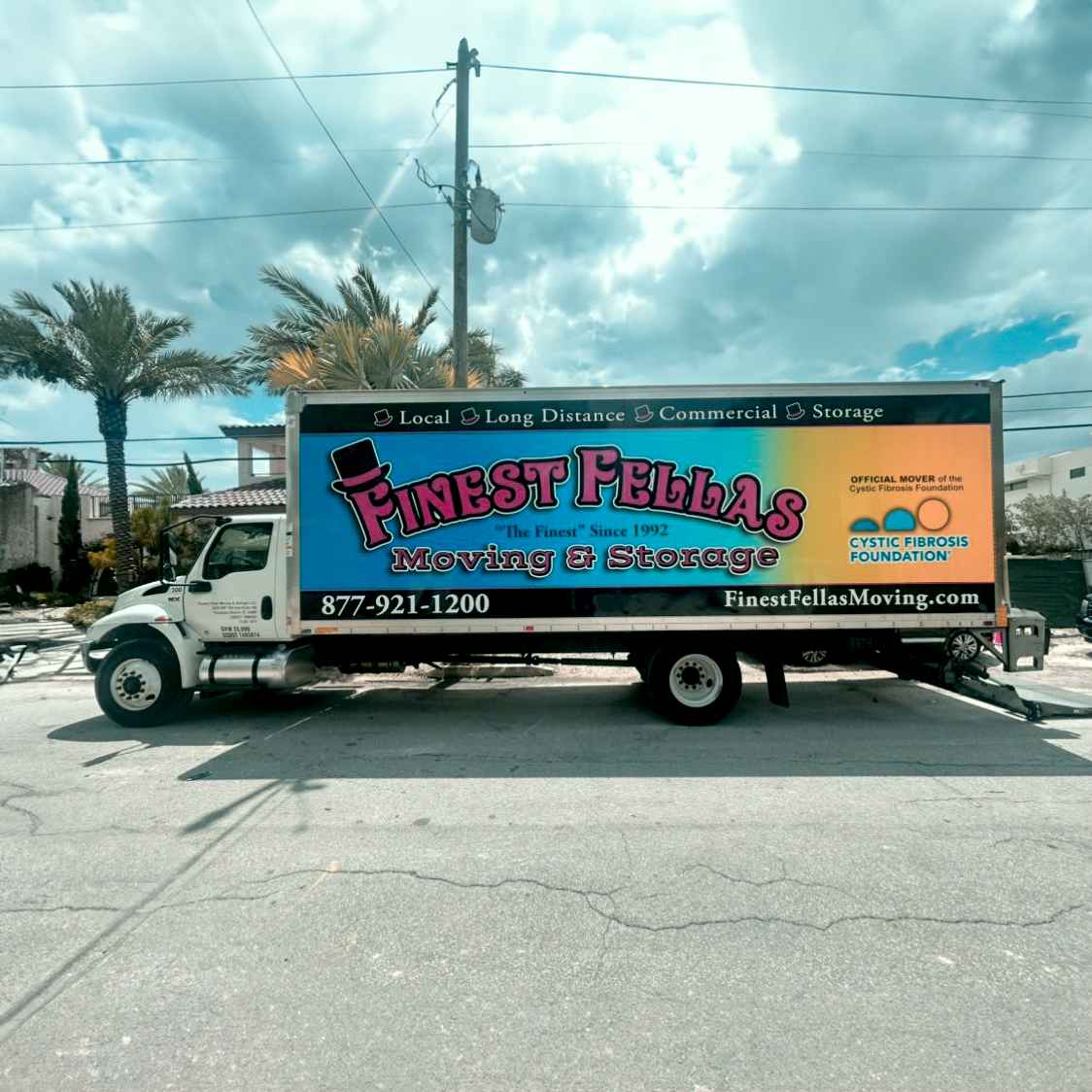Finest Fellas Moving and Storage logo