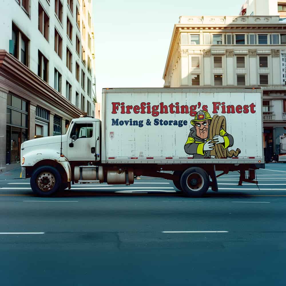 Firefighting's Finest Moving and Storage logo