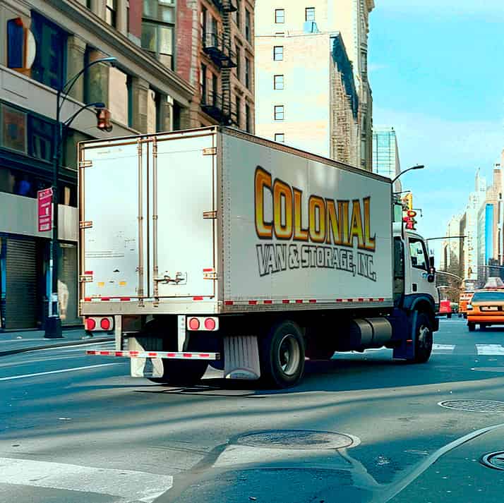 Colonial Van & Storage logo