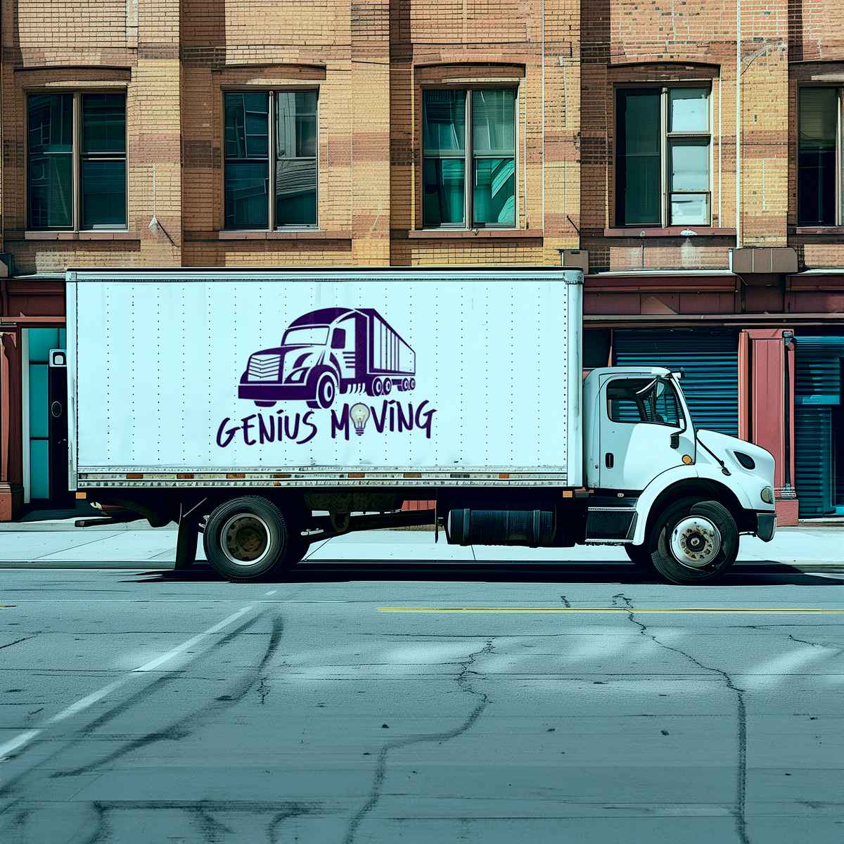 Genius Moving logo