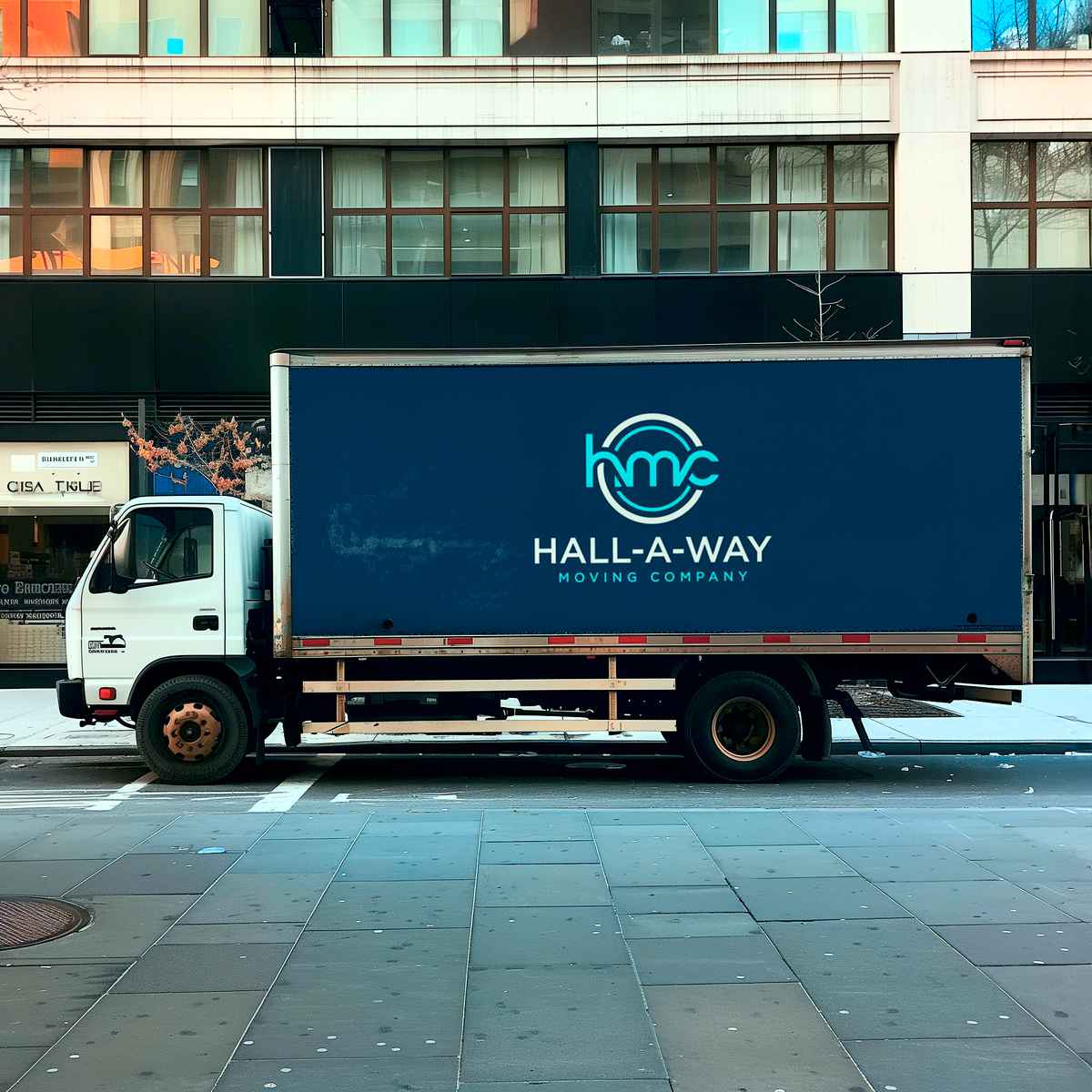 Hall-A-Way Moving Company logo