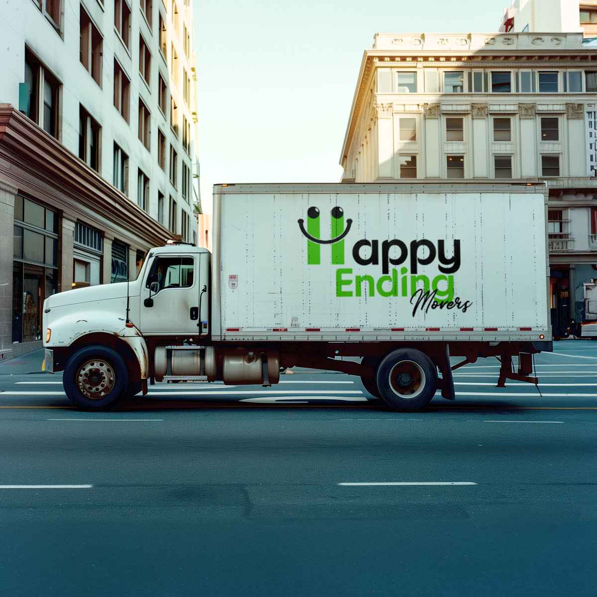 Happy Ending Movers logo