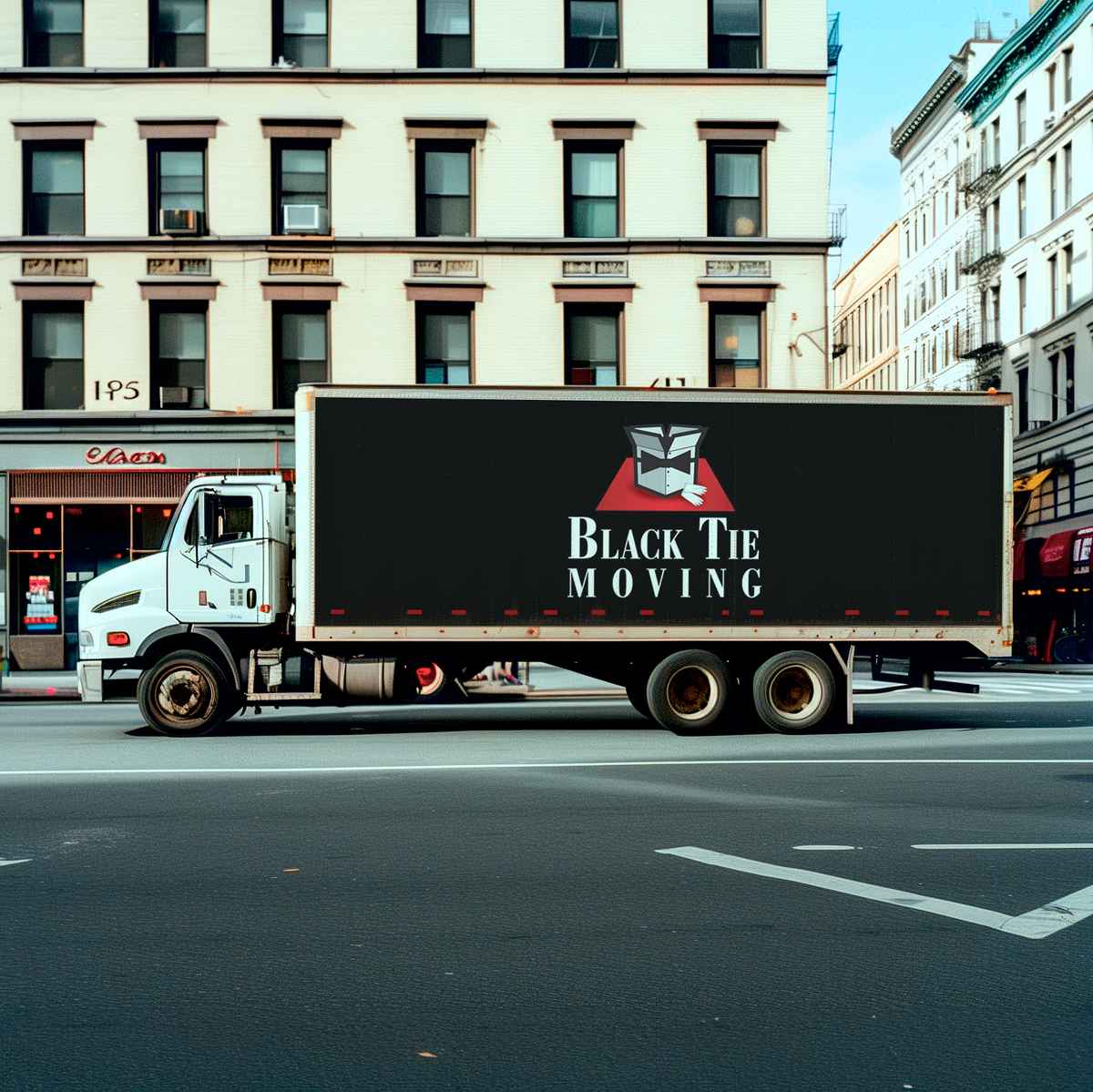 Black Tie Moving logo