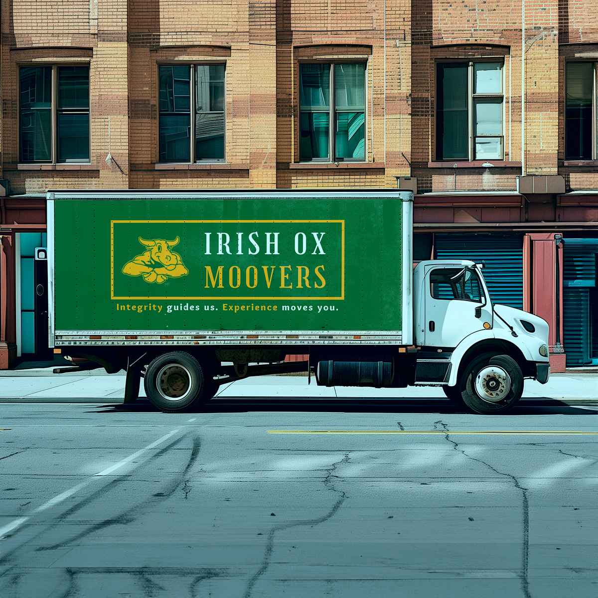 Irish Ox Moovers logo