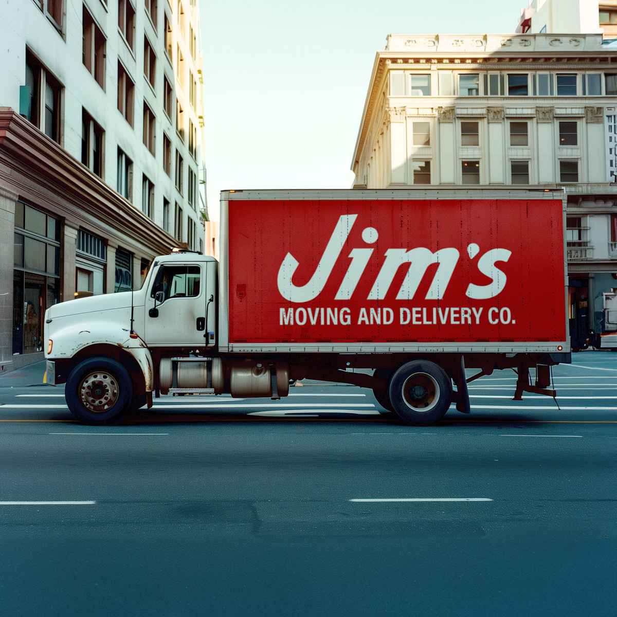 Jim's Moving and Delivery logo