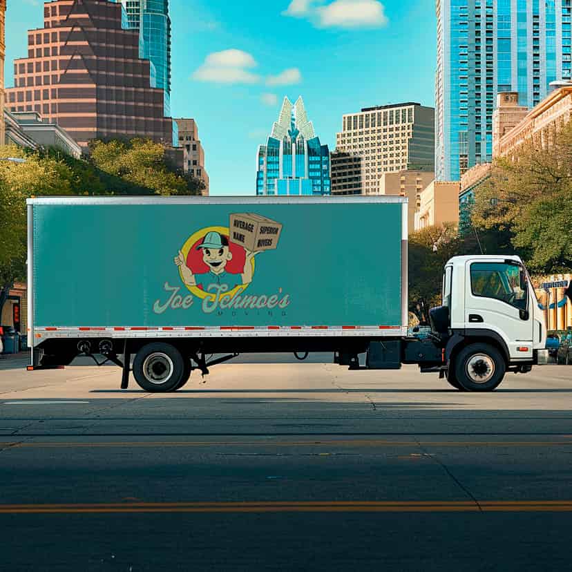 Joe Schmoe's Moving LLC logo